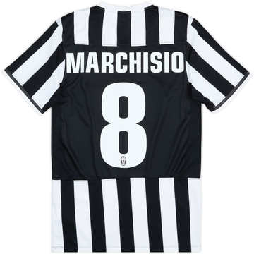 2013-14 Juventus Home Shirt Marchisio #8 - 8/10 - (S)