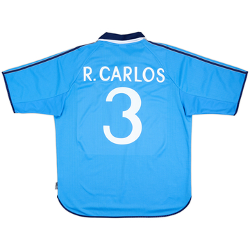 1999-00 Real Madrid Third Shirt R.Carlos #3 - 8/10 - (XL)