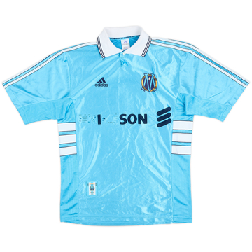 Camiseta Centenario de visitante del Olympique Marseille 1998-99 - 4/10 - (S)