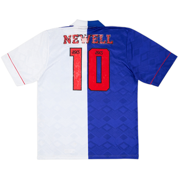 1992-94 Blackburn Rovers Home Shirt Newell #10 - 5/10 - (M)