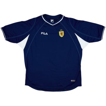 2000-02 Scotland Home Shirt - 9/10 - (XL)