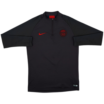 2019-20 Paris Saint-Germain Nike 1/4 Zip Training Top - 8/10 - (M)