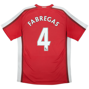 2008-10 Arsenal Home Shirt Fabregas #4 - 5/10 - (M)