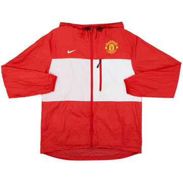 2014-15 Manchester United Nike Hooded Rain Jacket - 5/10 - (M)