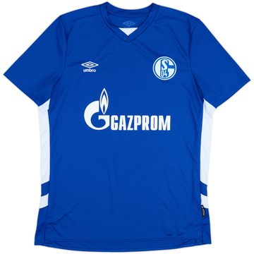 2021-22 Schalke Home Shirt - 9/10 - (XL)