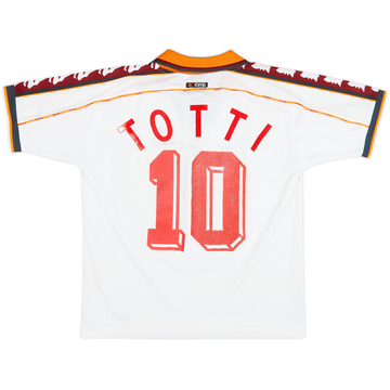 1998-99 Roma Away Shirt Totti #10 - 5/10 - (XL.Boys)