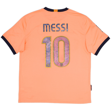 2009-10 Barcelona Away Shirt Messi #10 - 4/10 - (L)