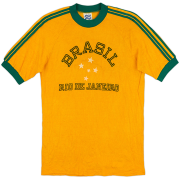 1980s Brazil Penalty Fan Tee - 5/10 - (S)