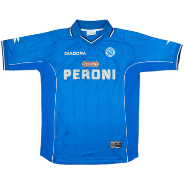 2000-01 Napoli Home Shirt - 6/10 - (L)