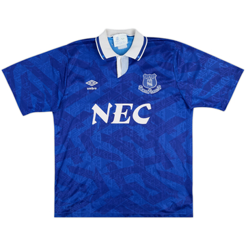 1991-93 Everton Home Shirt - 6/10 - (L)