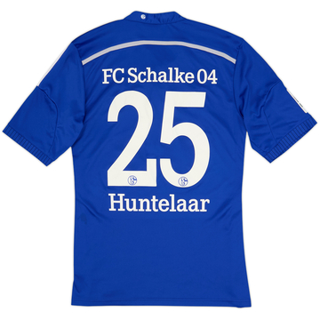 2014-16 Schalke Home Shirt Huntelaar #25 - 5/10 - (M)