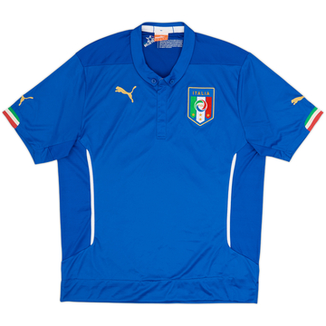 2014-15 Italy Home Shirt - 4/10 - (XL)