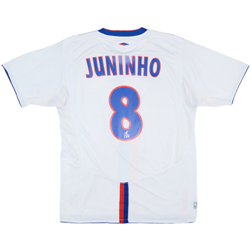 Camiseta de local del Lyon 2004-05 Juninho #8 - 6/10 - (M)