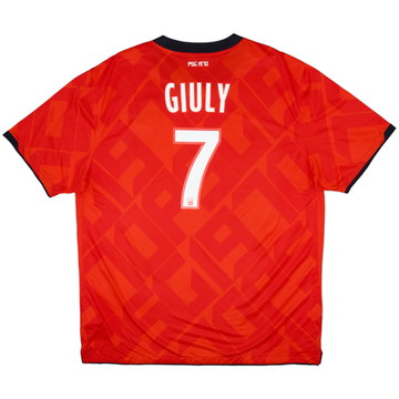2010-12 Paris Saint-Germain '40 ANS' Home/Third Shirt Giuly #7 - 5/10 - (XXL)
