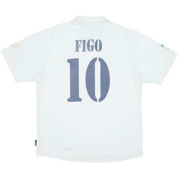 2001 Real Madrid Camiseta Local - 4/10 - (L)