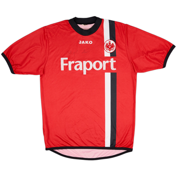 2005-06 Eintracht Frankfurt Signed Home Shirt - 8/10 - (M/L)