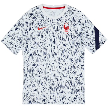 2020-21 France Nike Training Shirt - 8/10 - (S)