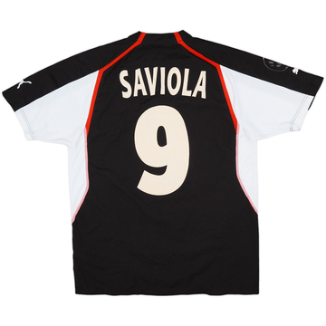 2004-05 Monaco Away Shirt Saviola #9 - 5/10 - (M)