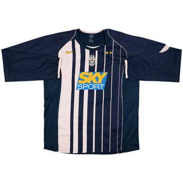 2004-05 Juventus Away L/S Shirt #22 - 4/10 - (XXL)