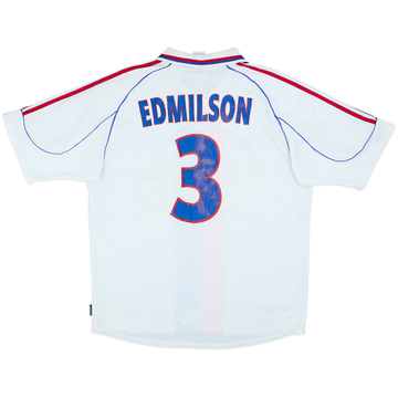 2000-01 Lyon Home Shirt Edmilson #3 - 5/10 - (L)