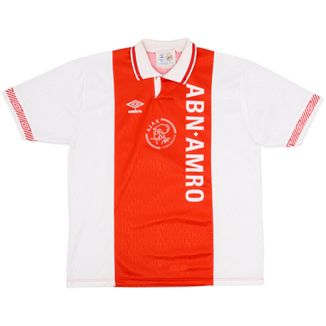 1991-93 Ajax Home Shirt - 8/10 - (L)