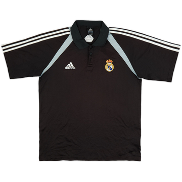 2004-05 Real Madrid adidas Polo Shirt - 7/10 - (L/XL)