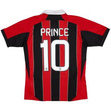 Camiseta de local del AC Milan 2012-13 Prince #10 - 8/10 - (Niños XL)
