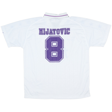 1996-97 Real Madrid Taquy Home Shirt Mijatovic #8 - 8/10 - (XL)