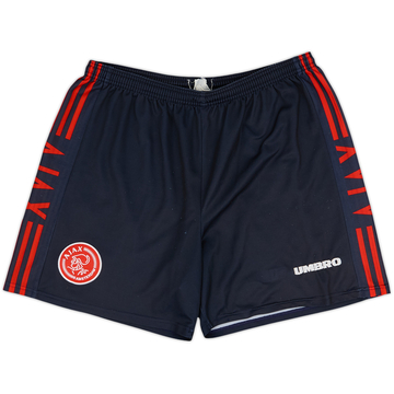 1997-98 Ajax Umbro Away Shorts - 9/10 - (M)