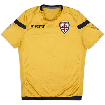 2018-19 Cagliari Macron Training Shirt - 5/10 - (S)