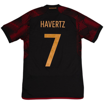 2022-23 Germany Away Shirt Havertz #7 - 9/10 - (S)