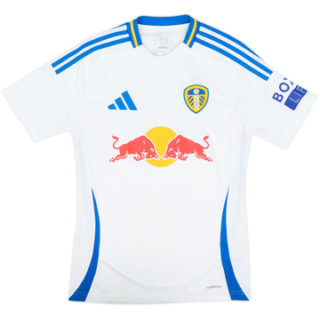 2024-25 Leeds Home Shirt - 8/10 - (XS)