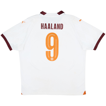 2023-24 Manchester City Away Shirt Haaland #9 - 6/10 - (XL)