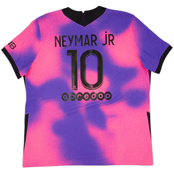 2020-21 Paris Saint-Germain Authentic Fourth Shirt Neymar Jr #10 - 10/10 - (XXL)