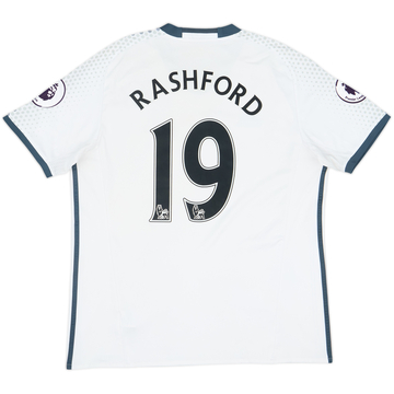 2016-17 Manchester United Third Shirt Rashford #19 - 5/10 - (L)