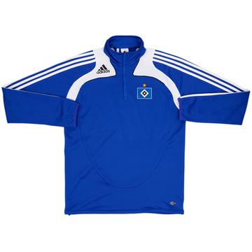 2007-08 Hamburg adidas 1/4 Zip Training Top - 8/10 - (L/XL)
