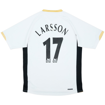 2006-08 Manchester United Away Shirt Larsson #17 - 5/10 - (M)