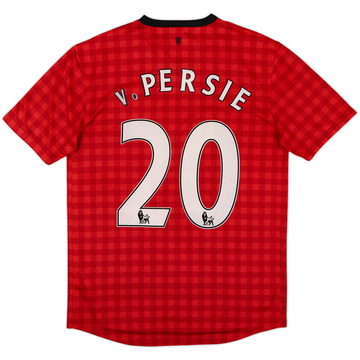 2012-13 Manchester United Home Shirt v.Persie #20 - 7/10 - (M)