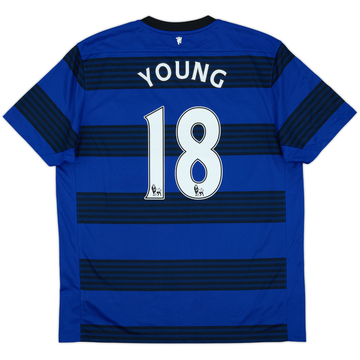 2011-13 Manchester United Away Shirt Young #18 - 8/10 - (XL)
