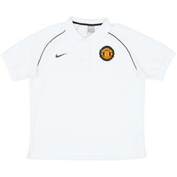 2009-10 Manchester United Nike Polo Shirt - 8/10 - (XL)