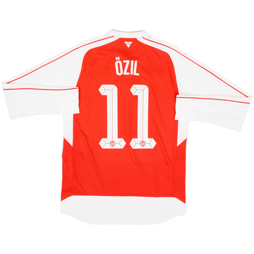 2015-16 Arsenal Home L/S Shirt Ozil #11 - 7/10 - (M)