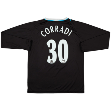2006-07 Manchester City Away L/S Shirt Corradi #30 - 8/10 - (L)