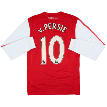 2011-12 Arsenal Home L/S Shirt v.Persie #10 - 6/10 - (S)