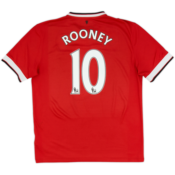2014-15 Manchester United Home Shirt Rooney #10 - 7/10 - (L)
