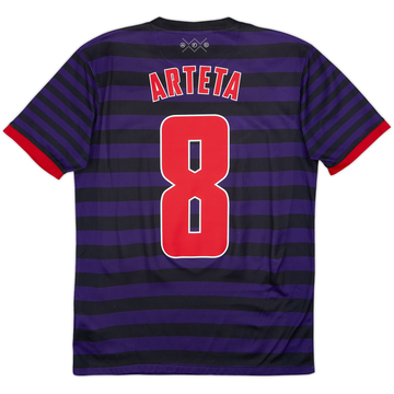 2012-13 Arsenal Away Shirt Arteta #8 - 6/10 - (S)