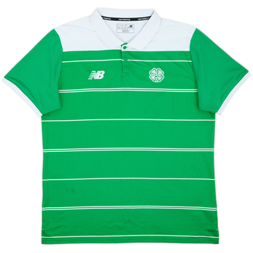 2017-18 Celtic New Balance Polo Shirt - 7/10 - (XL)