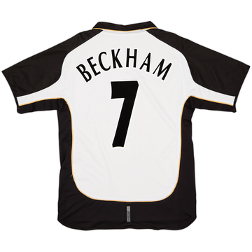 2001-02 Manchester United Centenary Away/Third Shirt Beckham #7 - 5/10 - (M)