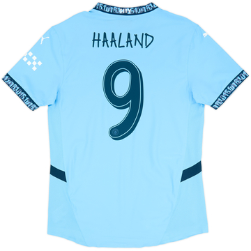 2024-25 Manchester City Authentic Home Shirt Haaland #9