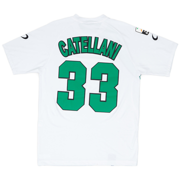 2010-11 Sassuolo Match Worn Away Shirt Catellani #33