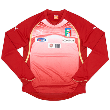 2010-11 Italy Puma Training L/S Shirt - 9/10 - (M)